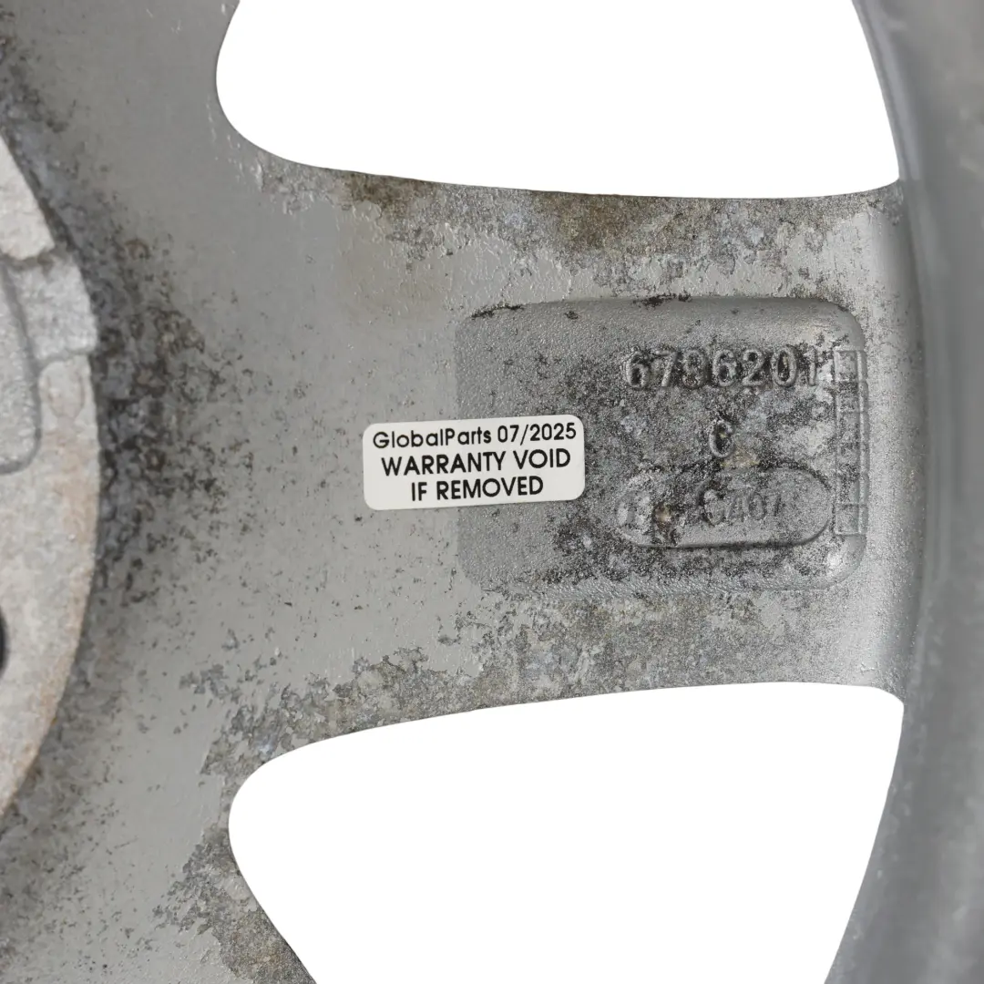 BMW F20 F21 F22 Silber Alu Felge Alufelge 16" Sternspeiche 377 7J ET:40 - SKU 6796201-2 - Teilenummer 6796201