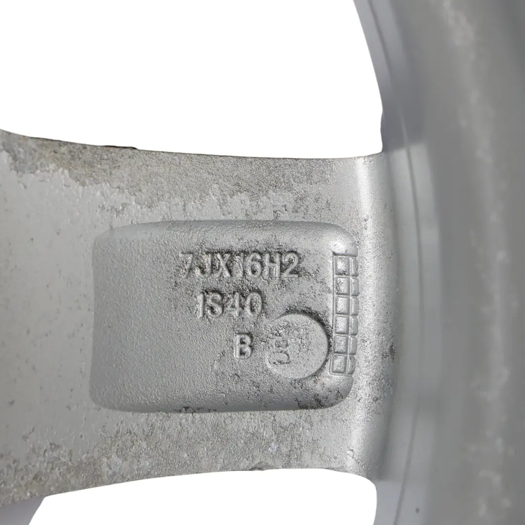 BMW F20 F21 F22 Silber Alu Felge Alufelge 16" Sternspeiche 377 7J ET:40 - SKU 6796201-2 - Teilenummer 6796201
