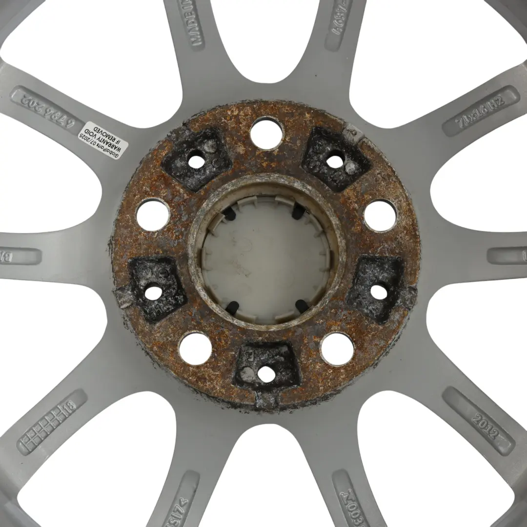 BMW F20 F21 F22 F23 Jante En Alliage 16" 7J ET:40 V-Spoke 378 - SKU 6796202-1 - Numéro de pièce 6796202
