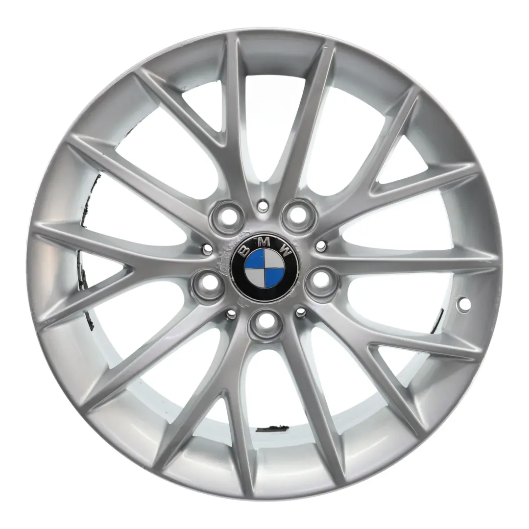 Rim Alloy Silver 17" 7J ET:40 Y-spoke 380 to BMW F20 F21 F22 F23 Wheel with Part number 6796205 BMW F20 F21 F22 F23 Wheel Rim Alloy Silver 17" 7J ET:40 Y-spoke 380 - SKU 6796205-2 - Part number 6796205