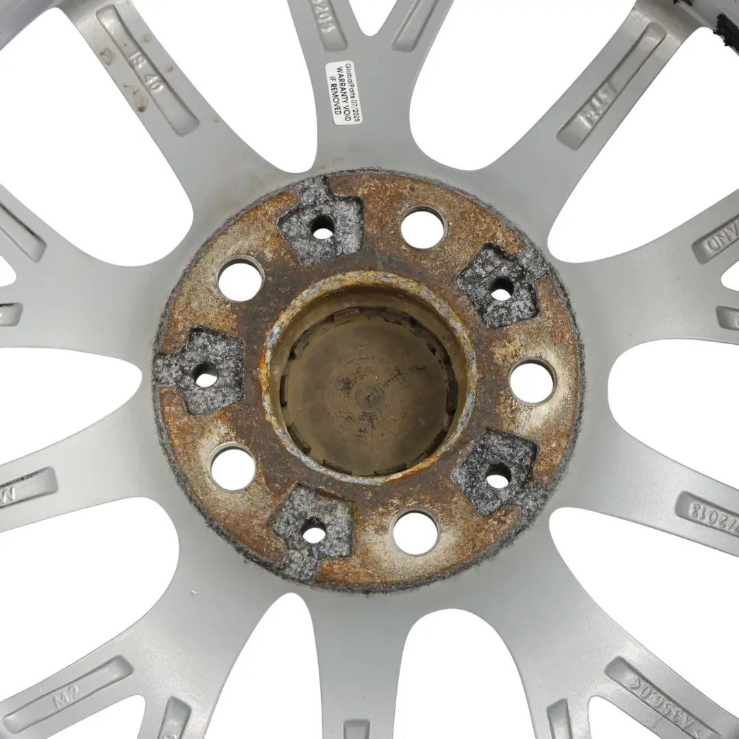 BMW F20 F21 F22 F23 Wheel Rim Alloy Silver 17" 7J ET:40 Y-spoke 380 - SKU 6796205-2 - Part number 6796205