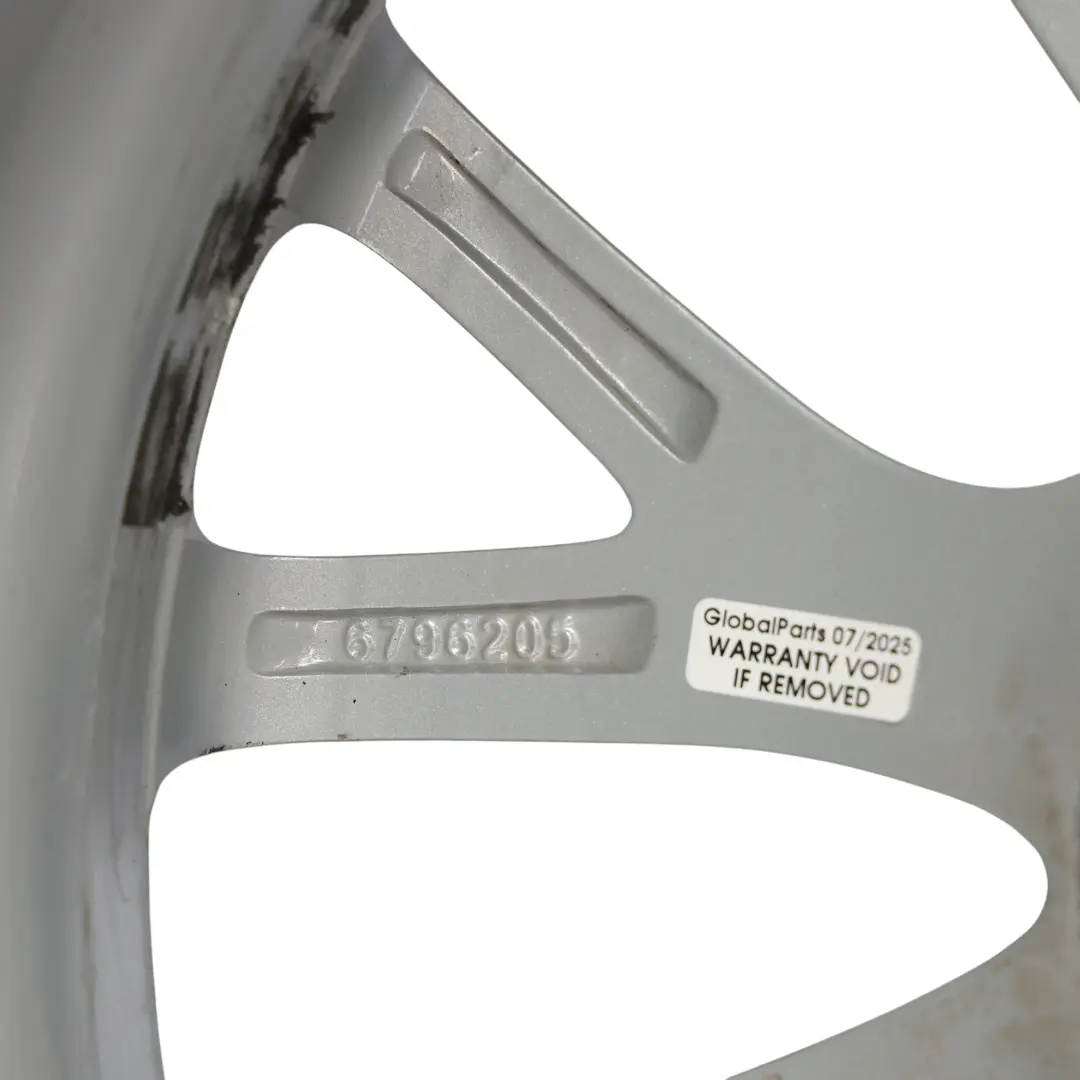 BMW F20 F21 F22 F23 Wheel Rim Alloy Silver 17" 7J ET:40 Y-spoke 380 - SKU 6796205-2 - Part number 6796205