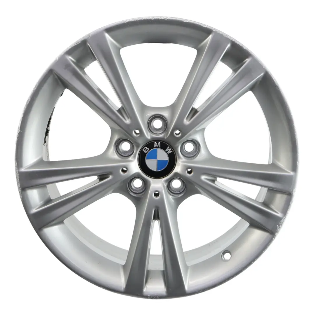Rim Alloy Double Spoke 385 7,5J 18" ET:45 to BMW F20 F21 F22 Rear Wheel with Part number 6796212 BMW F20 F21 F22 Rear Wheel Rim Alloy Double Spoke 385 7,5J 18" ET:45 - SKU 6796212-3 - Part number 6796212