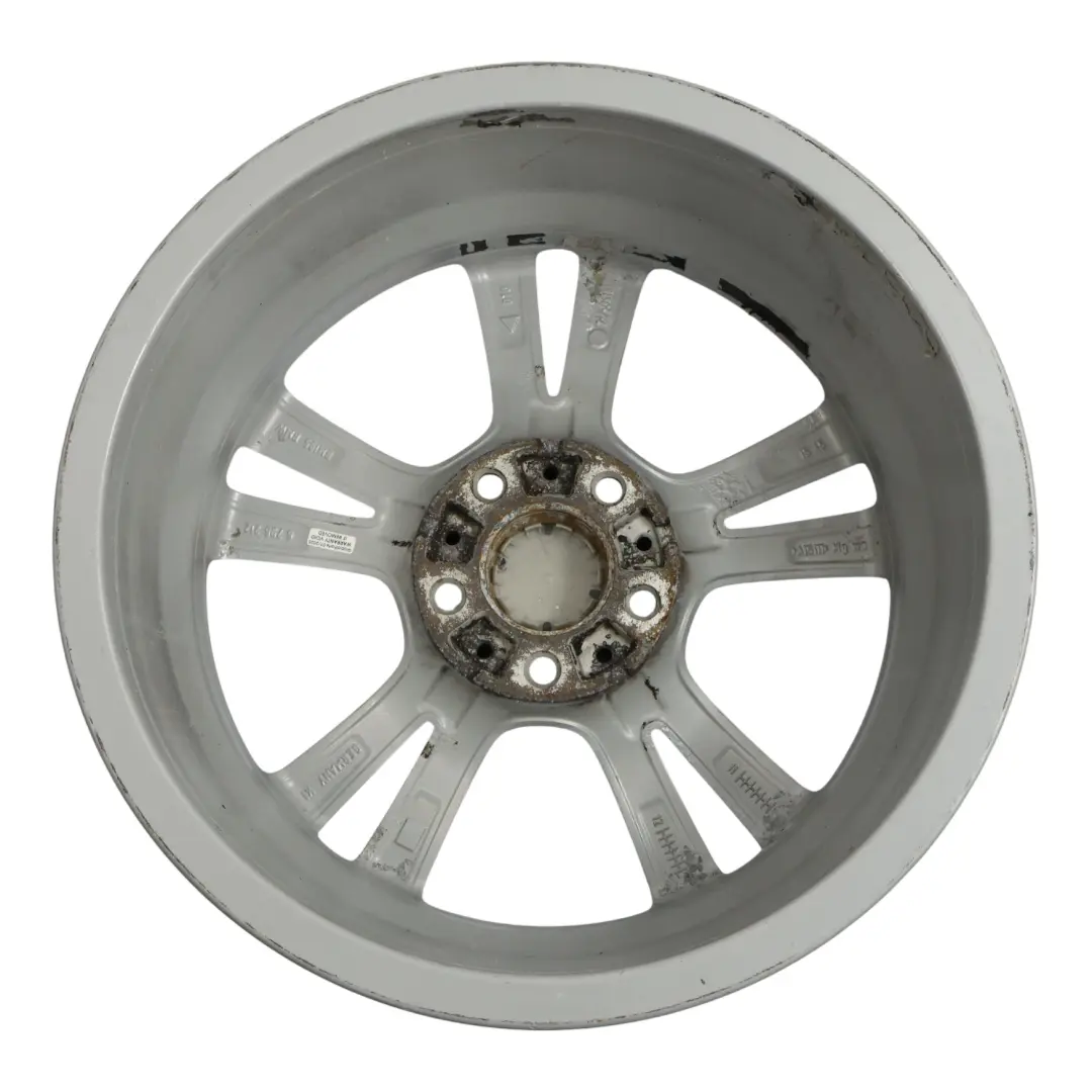 Rim Alloy Double Spoke 385 7,5J 18" ET:45 to BMW F20 F21 F22 Rear Wheel with Part number 6796212 BMW F20 F21 F22 Rear Wheel Rim Alloy Double Spoke 385 7,5J 18" ET:45 - SKU 6796212-3 - Part number 6796212