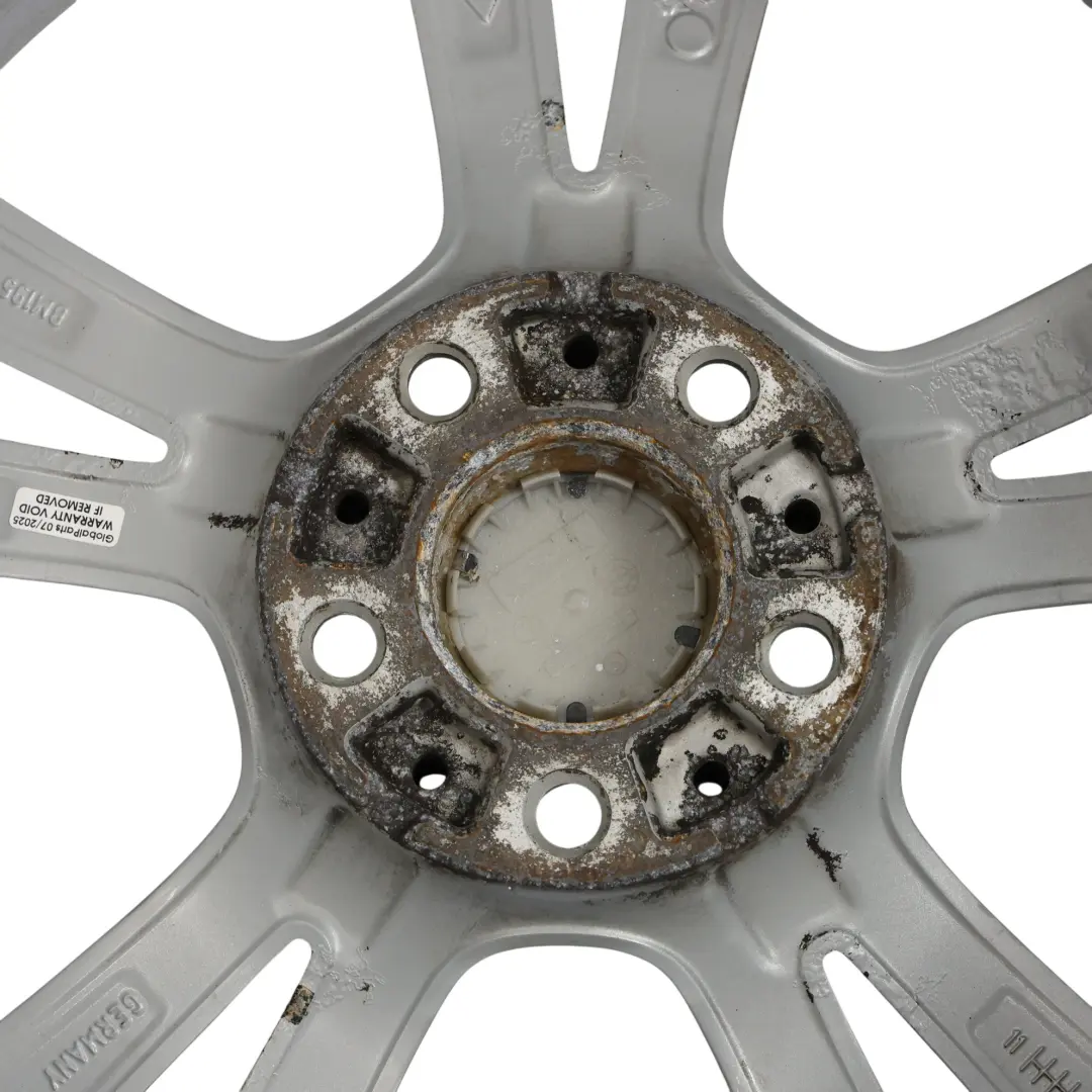 Rim Alloy Double Spoke 385 7,5J 18" ET:45 to BMW F20 F21 F22 Rear Wheel with Part number 6796212 BMW F20 F21 F22 Rear Wheel Rim Alloy Double Spoke 385 7,5J 18" ET:45 - SKU 6796212-3 - Part number 6796212