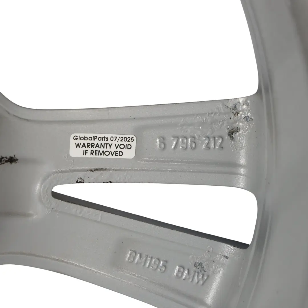 Rim Alloy Double Spoke 385 7,5J 18" ET:45 to BMW F20 F21 F22 Rear Wheel with Part number 6796212 BMW F20 F21 F22 Rear Wheel Rim Alloy Double Spoke 385 7,5J 18" ET:45 - SKU 6796212-3 - Part number 6796212