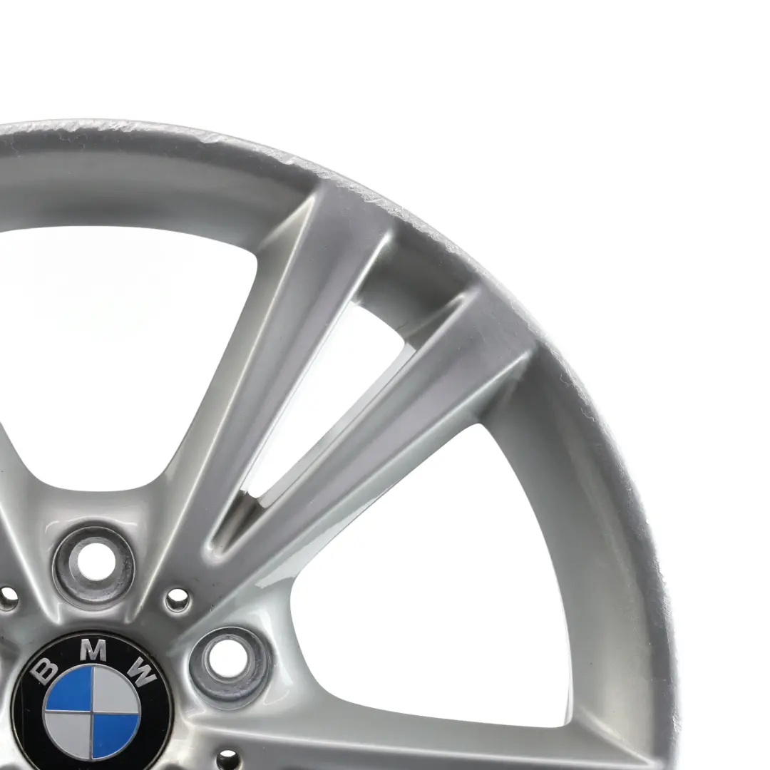 Rim Alloy Double Spoke 385 7,5J 18" ET:45 to BMW F20 F21 F22 Rear Wheel with Part number 6796212 BMW F20 F21 F22 Rear Wheel Rim Alloy Double Spoke 385 7,5J 18" ET:45 - SKU 6796212-3 - Part number 6796212