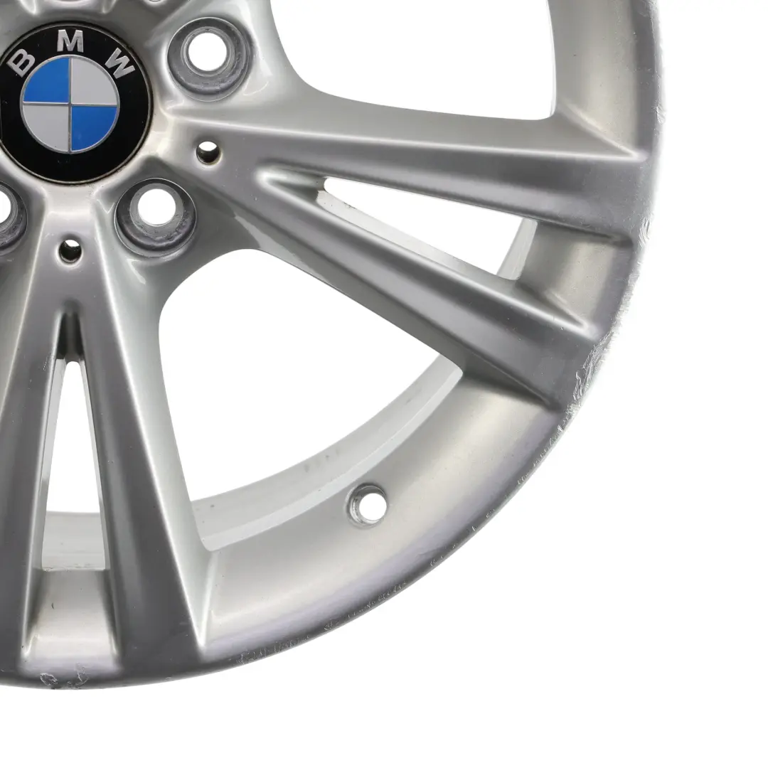 Rim Alloy Double Spoke 385 7,5J 18" ET:45 to BMW F20 F21 F22 Rear Wheel with Part number 6796212 BMW F20 F21 F22 Rear Wheel Rim Alloy Double Spoke 385 7,5J 18" ET:45 - SKU 6796212-3 - Part number 6796212