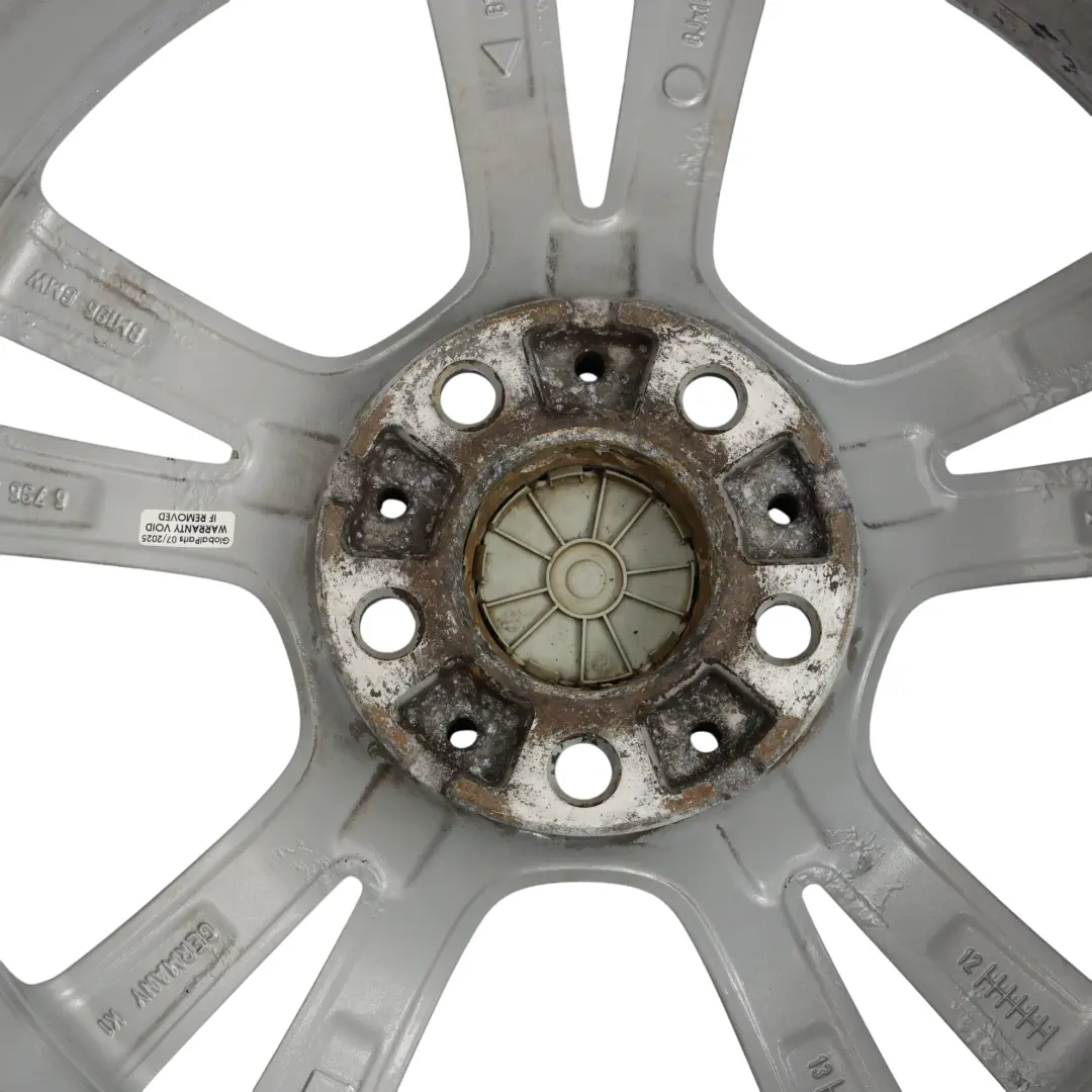 Hinten Felge Alufelge Rad Doppelspeiche 385 8J 18" ET:52 für BMW F20 F21 F22 mit Teilenummer 6796213 BMW F20 F21 F22 Hinten Felge Alufelge Rad Doppelspeiche 385 8J 18" ET:52 - SKU 6796213-1 - Teilenummer 6796213