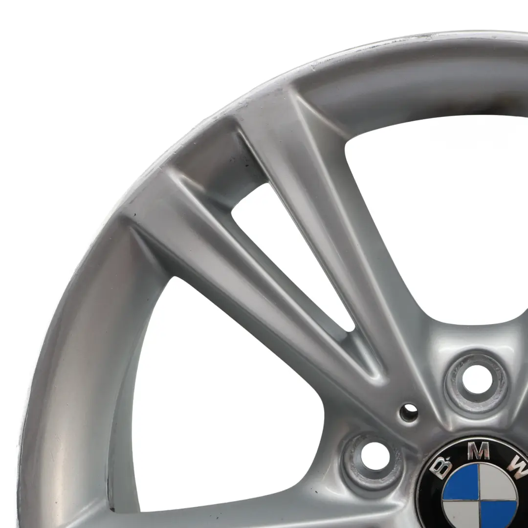 Rim Alloy Double Spoke 385 8J 18" ET:52 to BMW F20 F21 F22 Rear Wheel with Part number 6796213 BMW F20 F21 F22 Rear Wheel Rim Alloy Double Spoke 385 8J 18" ET:52 - SKU 6796213-2 - Part number 6796213
