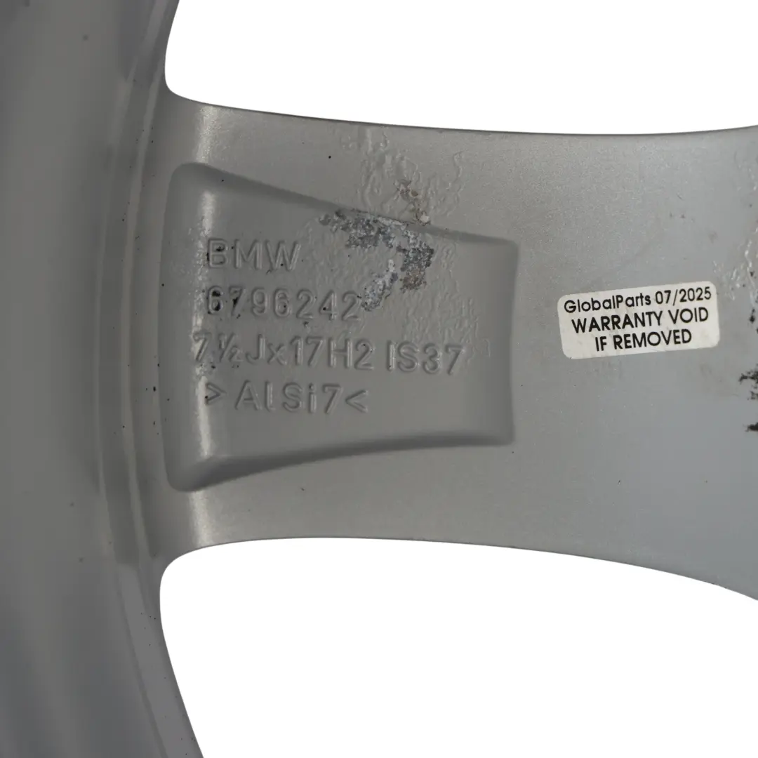  Cerchio In Lega BMW F30 F31 F32 F33 17" Raggi A Stella 393 ET:37 7,5J - SKU 6796242-1 - Numero di parte 6796242