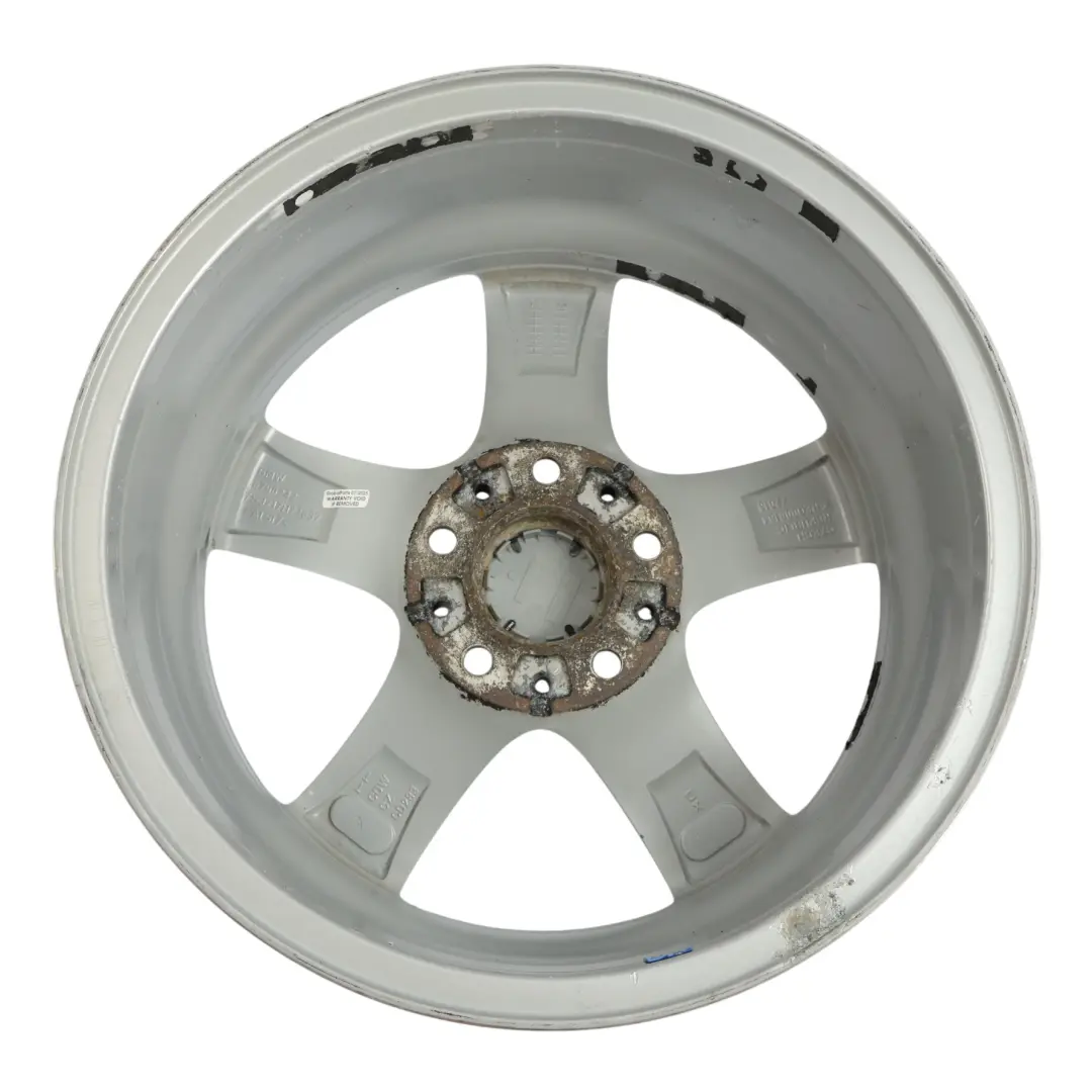 BMW F30 F31 F32 Silver Alloy Wheel Rim 17" Star Spoke 393 7,5J ET:37 - SKU 6796242-3 - Part number 6796242
