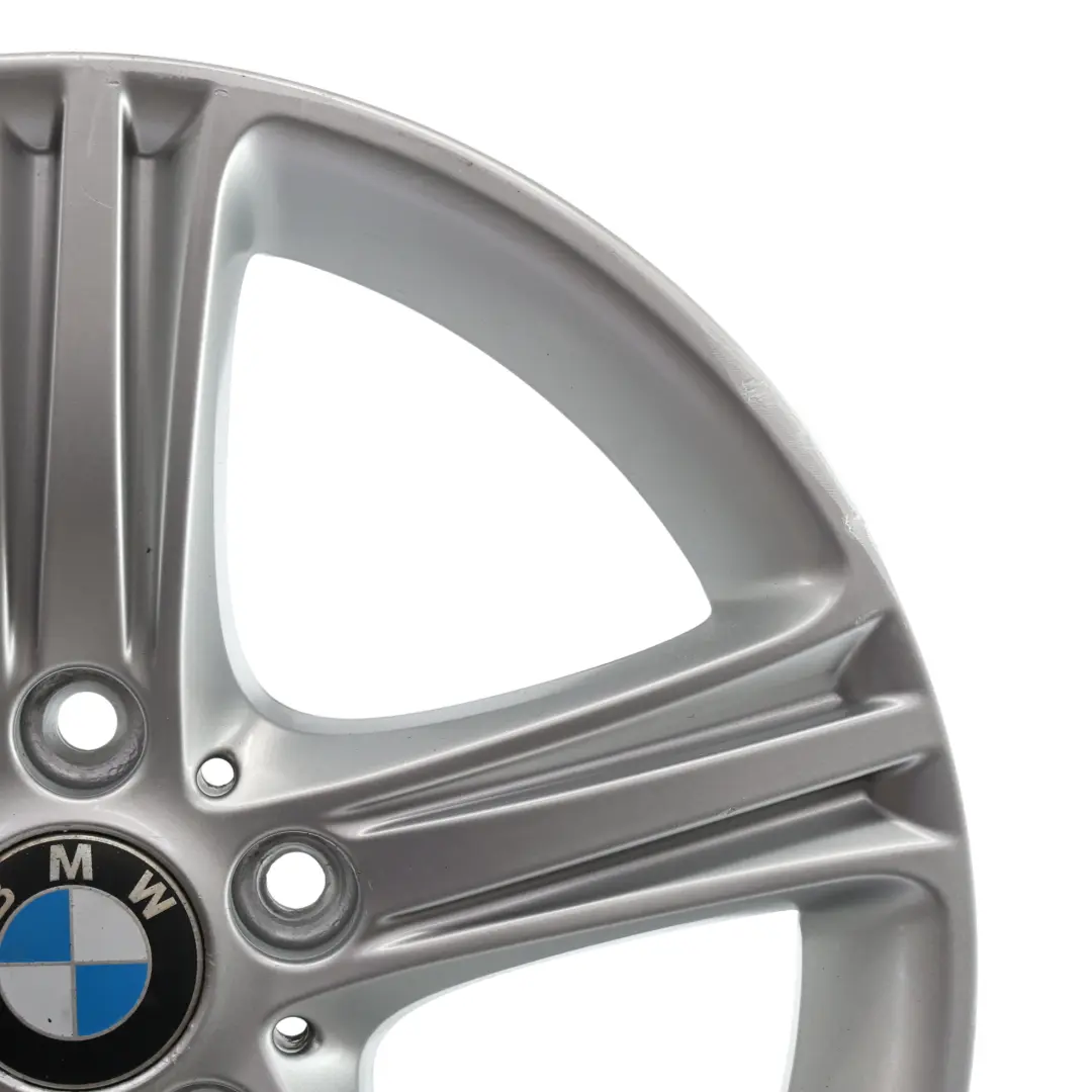 BMW F30 F31 F32 Silver Alloy Wheel Rim 17" Star Spoke 393 7,5J ET:37 - SKU 6796242-3 - Part number 6796242