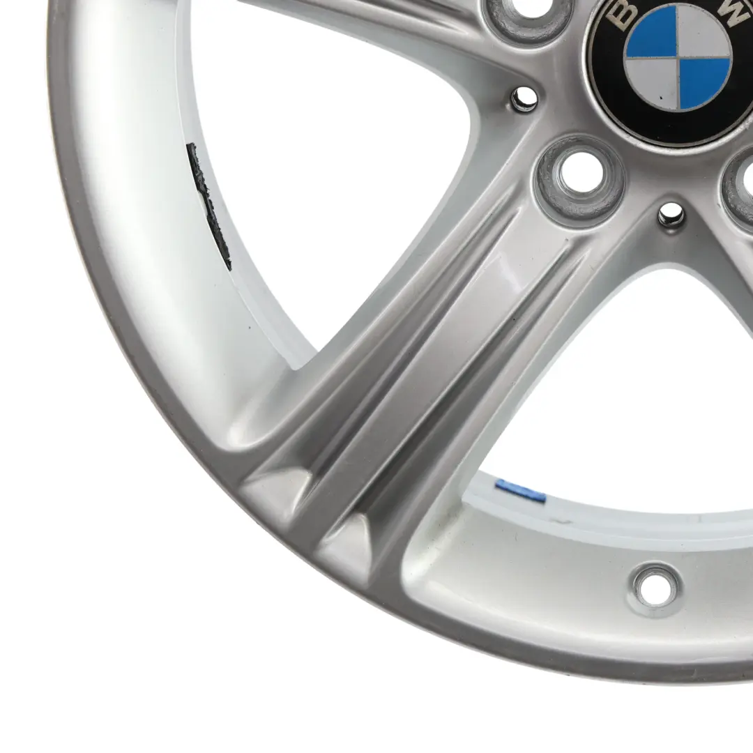 BMW F30 F31 F32 Silver Alloy Wheel Rim 17" Star Spoke 393 7,5J ET:37 - SKU 6796242-3 - Part number 6796242