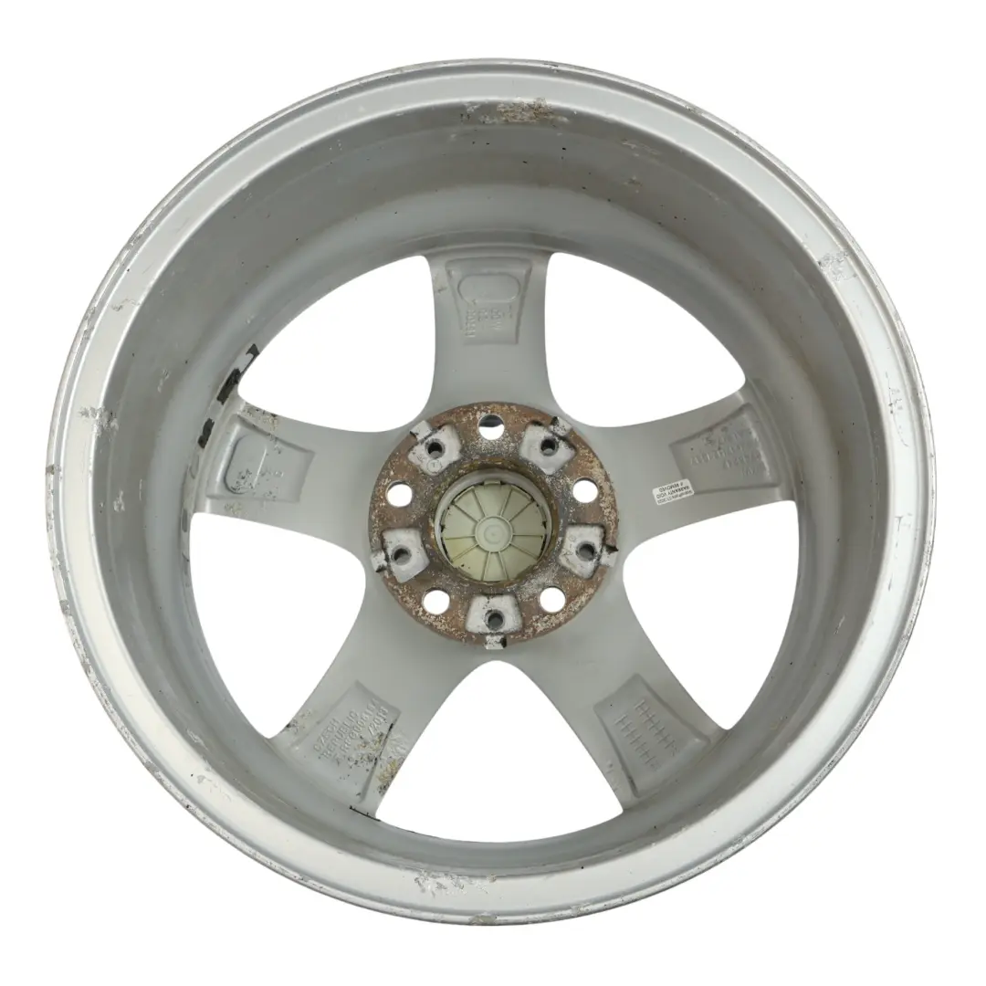 BMW F30 F31 Llanta Aleacion Plateada 17" Star Spoke 393 ET:37 7,5J - SKU 6796242-4 - Número de pieza 6796242
