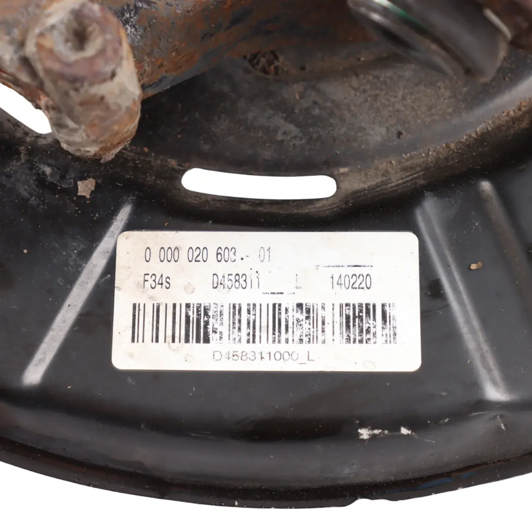 BMW F34 GT Leg Suspension Axle Brake Disc Hub Set Rear Left N/S - SKU 6798983-2 - Part number 6798983