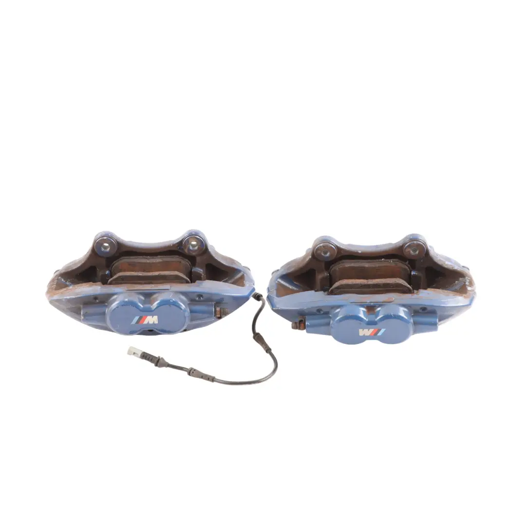 Set Pinze Freno Anteriori Sinistra Destra M Sport Brembo per BMW F20 F30 F32 con numero di parte 6799465-6799466 BMW F20 F30 F32 Set Pinze Freno Anteriori Sinistra Destra M Sport Brembo - SKU 6799465-6799466-2 - Numero di parte 6799465-6799466