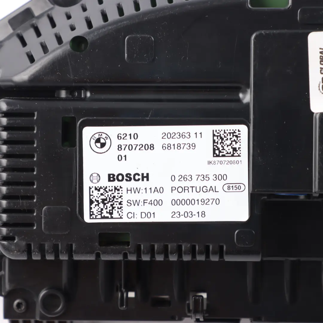 Multifunctional Instrument Display BMW F30 F31 F34GT LCI Spedometer RPM to with Part number 9442851 Multifunctional Instrument Display BMW F30 F31 F34GT LCI Spedometer RPM - SKU 6818739 - Part number 9442851