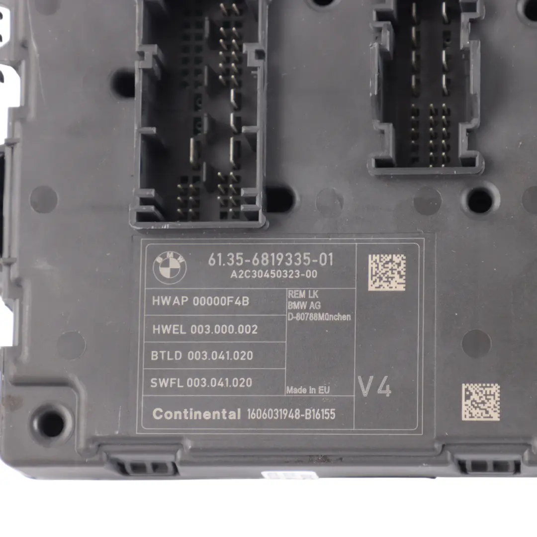 BMW F20 F30 BCM Body Comfort Control Module CCM Unit ECU - SKU 6819335 - Part number 6819335