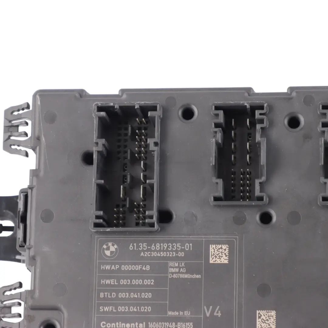 Body Comfort Control Module CCM Unit ECU to BMW F20 F30 BCM with Part number 6819335 BMW F20 F30 BCM Body Comfort Control Module CCM Unit ECU - SKU 6819335 - Part number 6819335