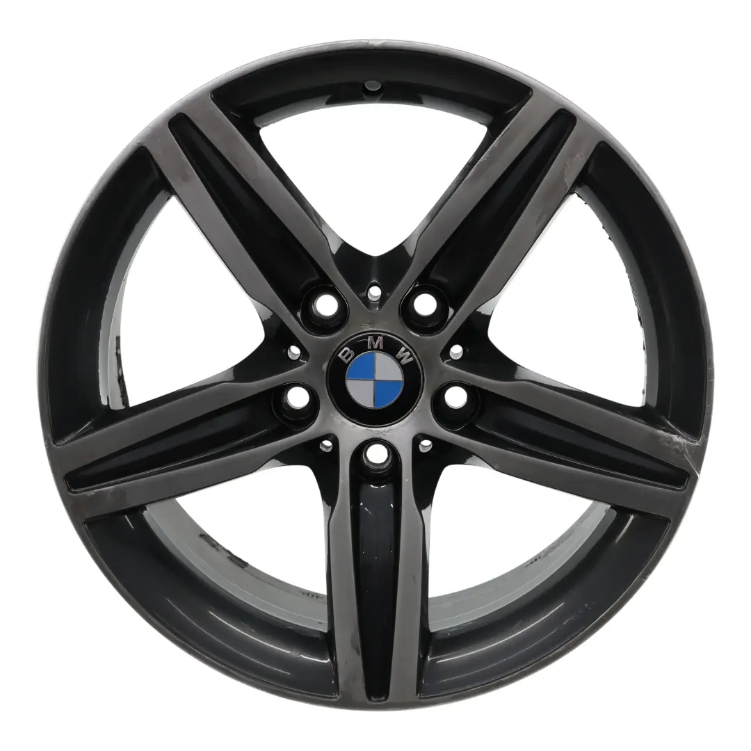 Grey Alloy Wheel Rim 17" Star Spoke 379 ET:43 7,5J to BMW F20 F21 F22 F23 with Part number 6850151 BMW F20 F21 F22 F23 Grey Alloy Wheel Rim 17" Star Spoke 379 ET:43 7,5J - SKU 6850151-13 - Part number 6850151