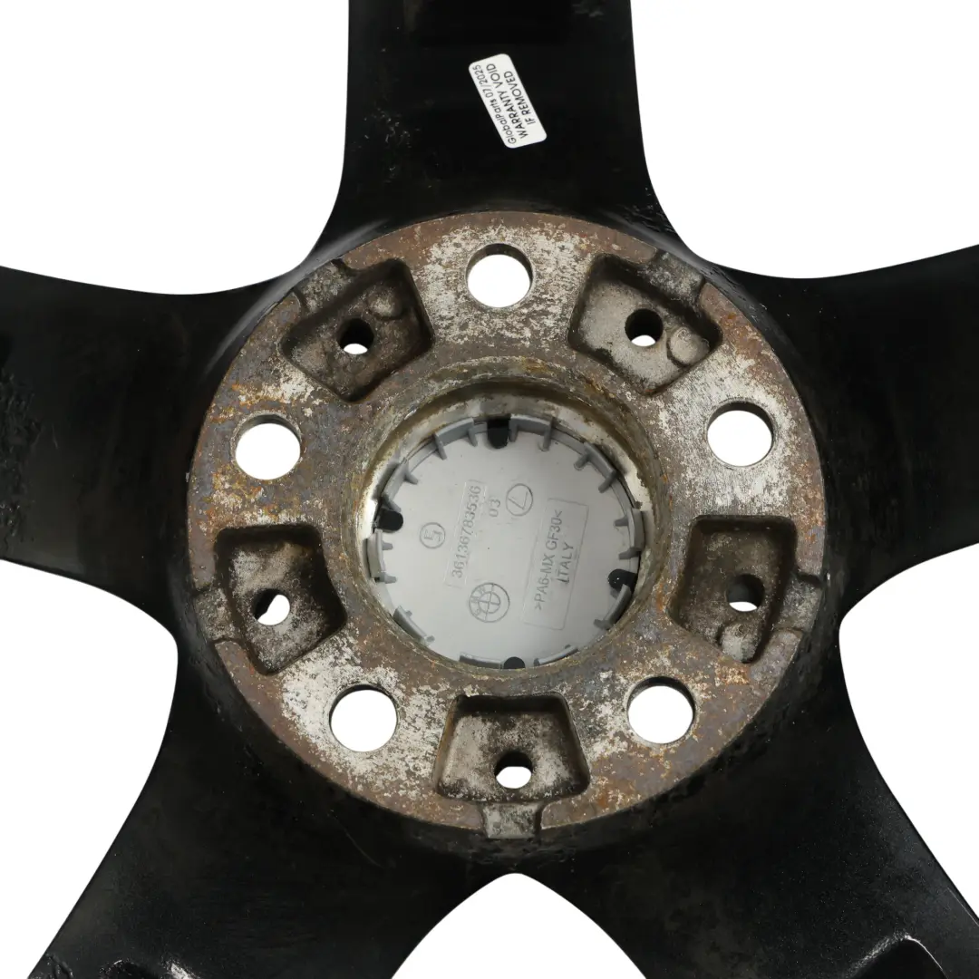 Grey Alloy Wheel Rim 17" Star Spoke 379 ET:43 7,5J to BMW F20 F21 F22 F23 with Part number 6850151 BMW F20 F21 F22 F23 Grey Alloy Wheel Rim 17" Star Spoke 379 ET:43 7,5J - SKU 6850151-13 - Part number 6850151