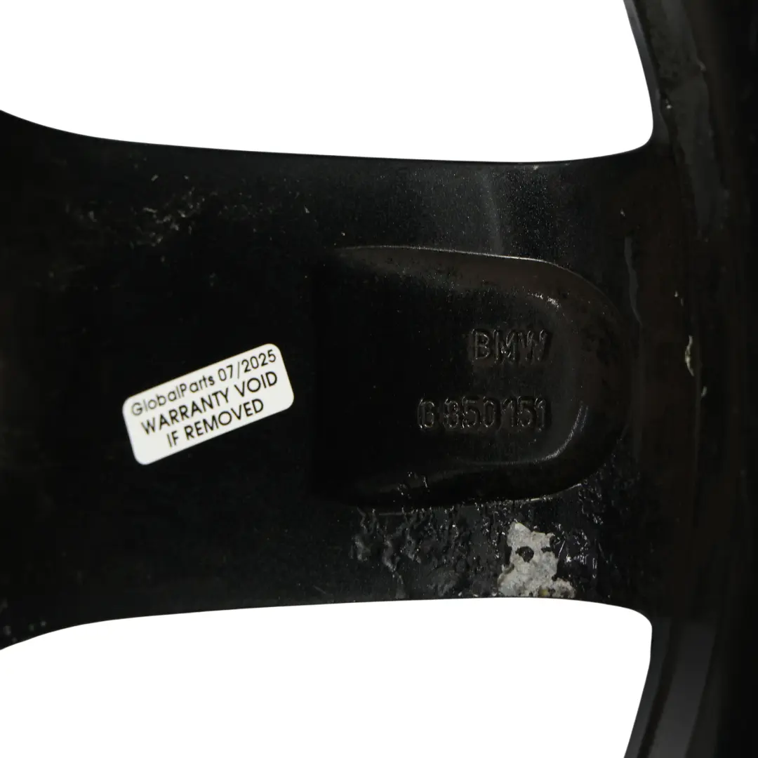 BMW F20 F21 F22 Cerchio lega grigio 17" raggi stellati 379 ET:43 7,5J - SKU 6850151-13 - Numero di parte 6850151