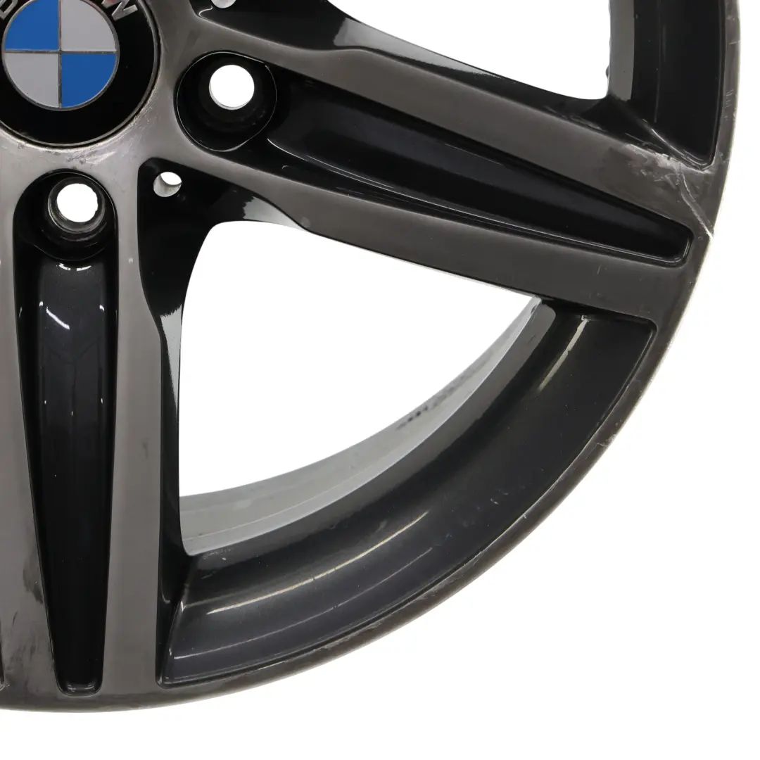 BMW F20 F21 F22 F23 Jante en alliage gris 17" Star Spoke 379 ET:43 7,5J - SKU 6850151-13 - Numéro de pièce 6850151