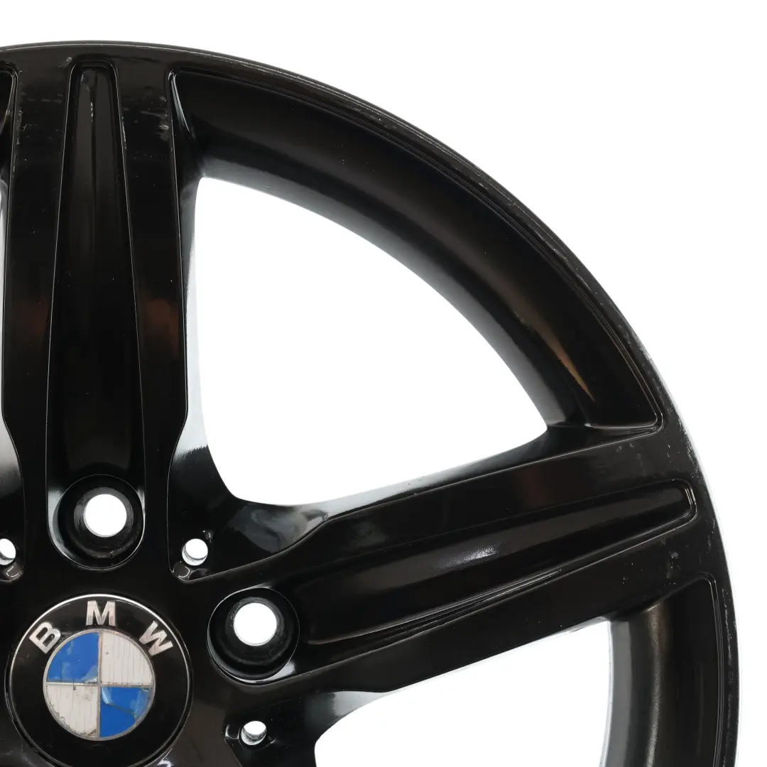 BMW F20 F21 Wheel Rim Alloy Black 17" Star Spoke 379 ET:43 7,5J - SKU 6850151-16 - Part number 6850151