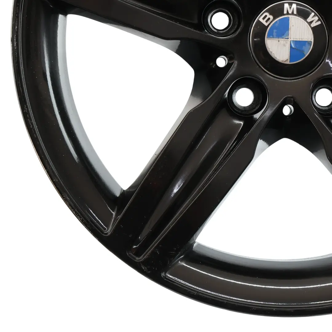 BMW F20 F21 Wheel Rim Alloy Black 17" Star Spoke 379 ET:43 7,5J - SKU 6850151-16 - Part number 6850151