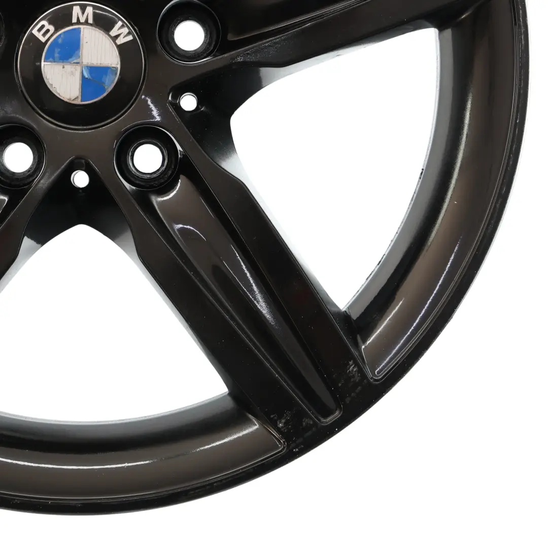 BMW F20 F21 Wheel Rim Alloy Black 17" Star Spoke 379 ET:43 7,5J - SKU 6850151-16 - Part number 6850151