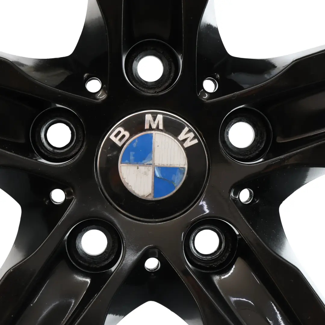 BMW F20 F21 Wheel Rim Alloy Black 17" Star Spoke 379 ET:43 7,5J - SKU 6850151-16 - Part number 6850151