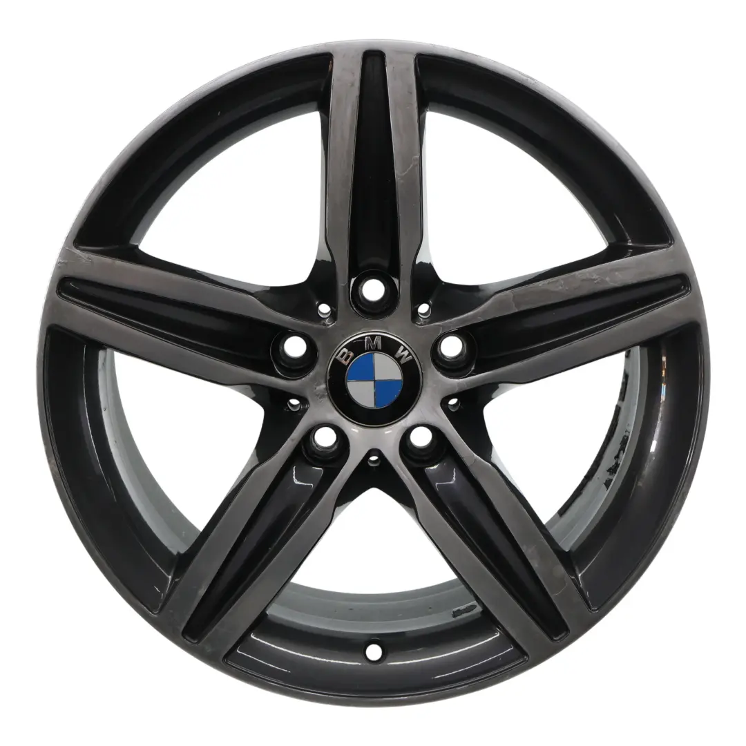 Alloy Wheel Rim 17" Star Spoke 379 ET:43 7,5J to BMW F20 F21 F22 F23 with Part number 6850151 BMW F20 F21 F22 F23 Alloy Wheel Rim 17" Star Spoke 379 ET:43 7,5J - SKU 6850151-17 - Part number 6850151
