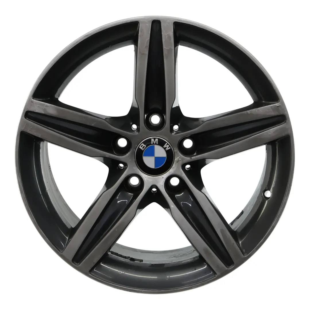 Alloy Wheel Rim 17" Star Spoke 379 7,5J ET:43 to BMW F20 F21 F22 F23 with Part number 6850151 BMW F20 F21 F22 F23 Alloy Wheel Rim 17" Star Spoke 379 7,5J ET:43 - SKU 6850151-6 - Part number 6850151