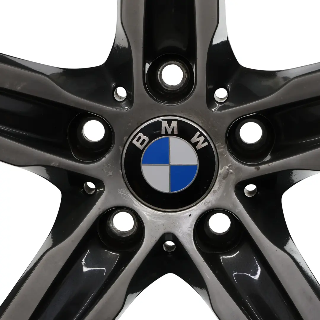 Alloy Wheel Rim 17" Star Spoke 379 7,5J ET:43 to BMW F20 F21 F22 F23 with Part number 6850151 BMW F20 F21 F22 F23 Alloy Wheel Rim 17" Star Spoke 379 7,5J ET:43 - SKU 6850151-6 - Part number 6850151