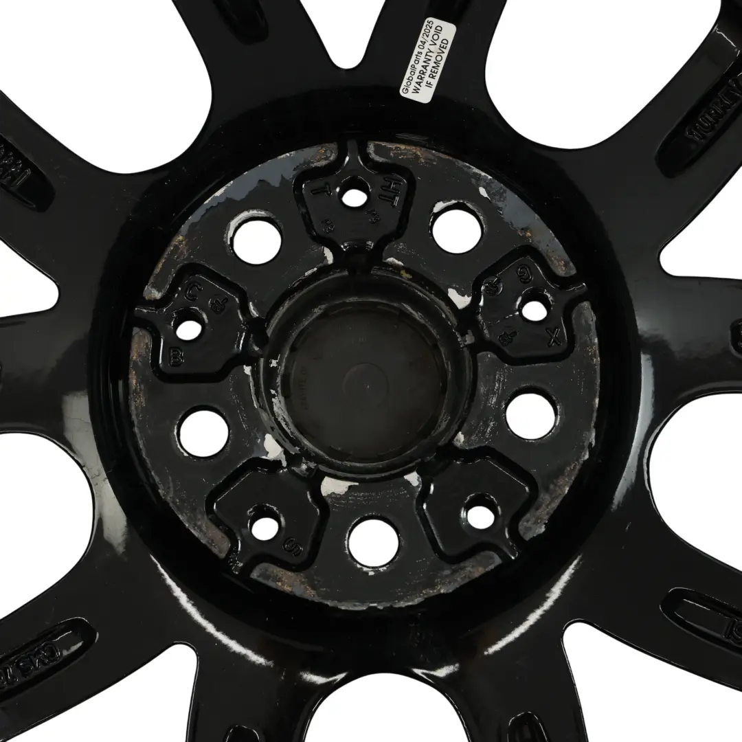Mini Cooper F55 F56 llanta aleación negro 16 "Loop Spoke 494 6,5J ET:54 - SKU 6855103-4 - Número de pieza 6855103