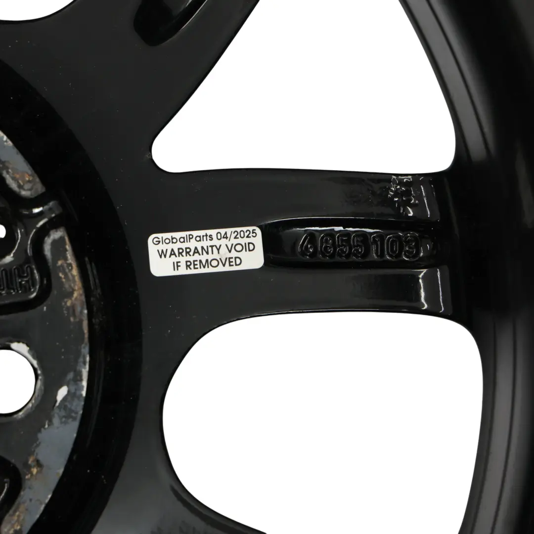 Mini Cooper F55 F56 llanta aleación negro 16 "Loop Spoke 494 6,5J ET:54 - SKU 6855103-4 - Número de pieza 6855103