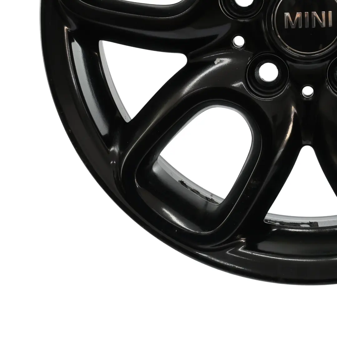 Mini Cooper F55 F56 llanta aleación negro 16 "Loop Spoke 494 6,5J ET:54 - SKU 6855103-4 - Número de pieza 6855103