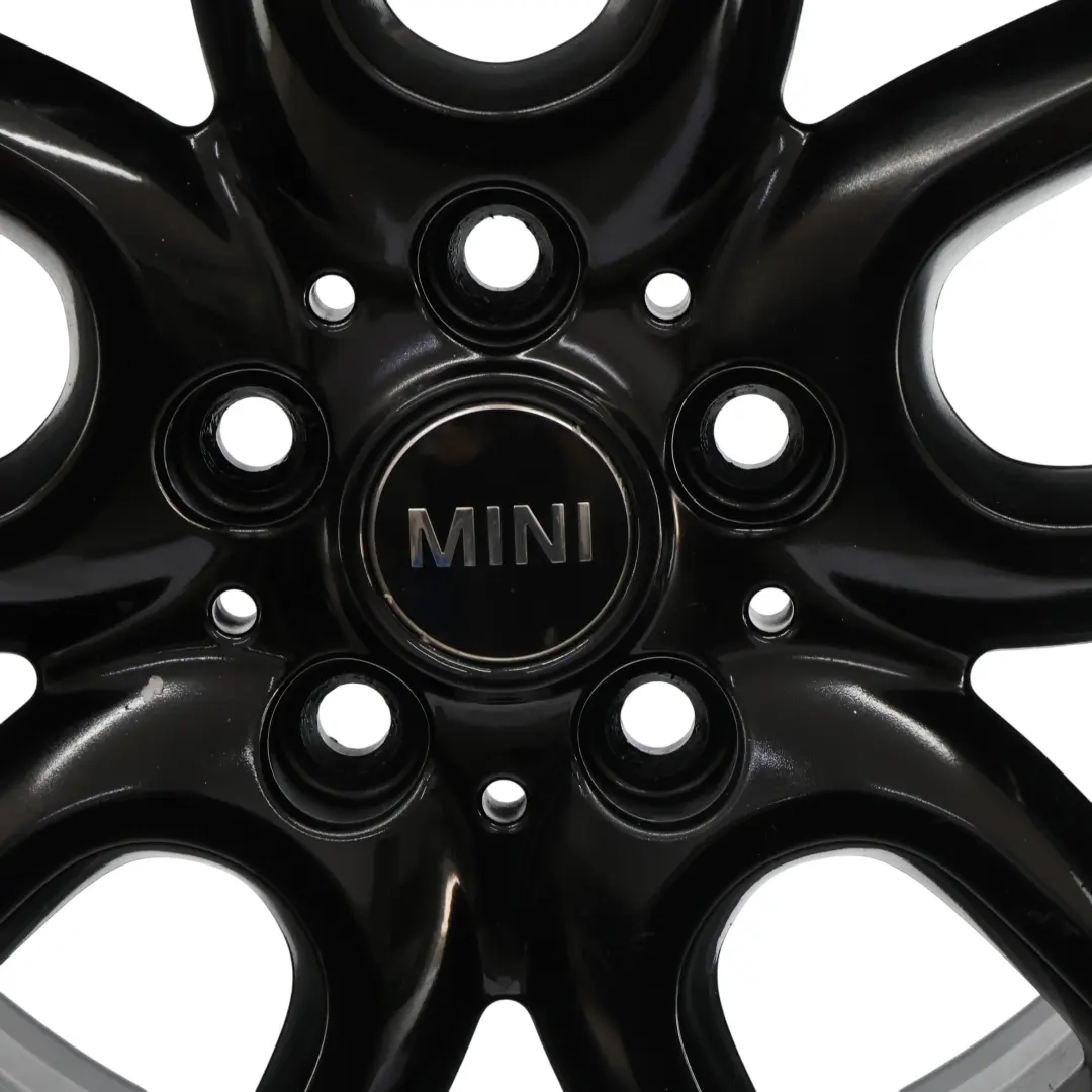 Mini Cooper F55 F56 llanta aleación negro 16 "Loop Spoke 494 6,5J ET:54 - SKU 6855103-4 - Número de pieza 6855103