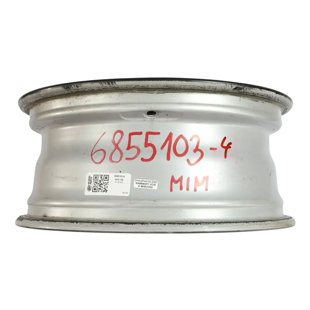 Mini Cooper F55 F56 llanta aleación negro 16 "Loop Spoke 494 6,5J ET:54 - SKU 6855103-4 - Número de pieza 6855103