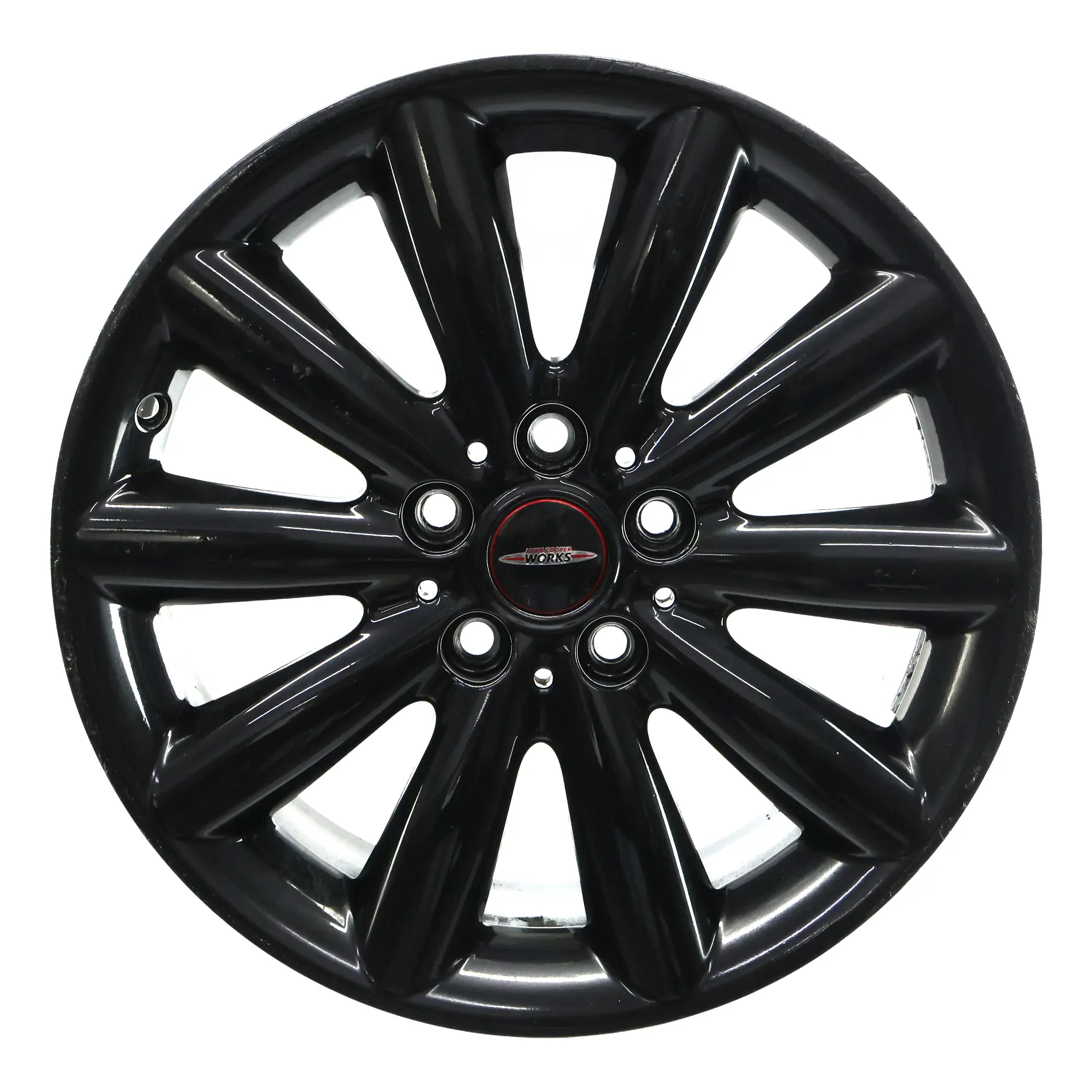 Mini Cooper F55 F56 Schwarz Alufelge 17" ET:54 7J Cosmos Speiche 499 6855109