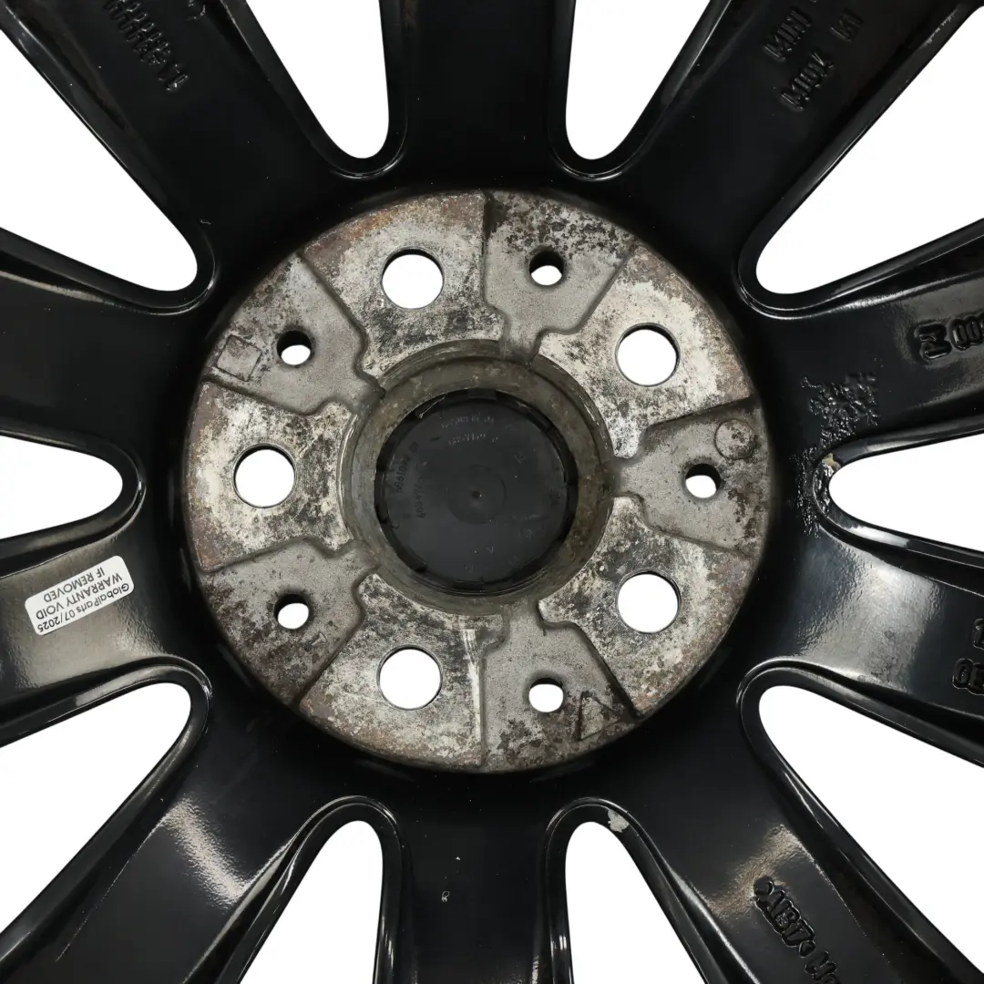 Mini Cooper F55 F56 Noir Jante Alliage 17" ET:54 7J Cosmos Spoke 499 - SKU 6855109-1 - Numéro de pièce 6855109