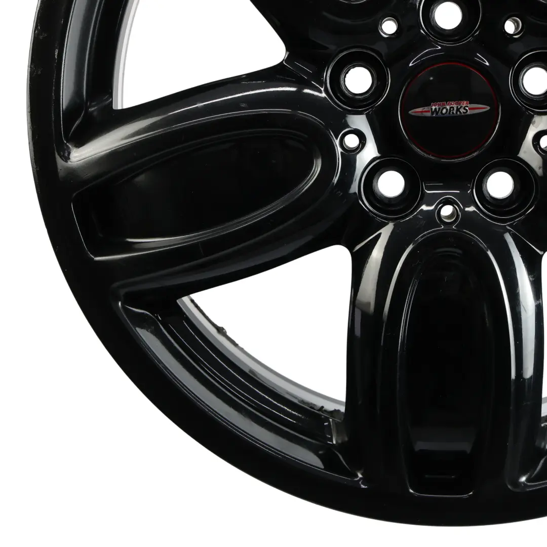 Mini F55 F56 F57 Schwarz Felge 18" 7J ET:54 JCW Cup Speiche - SKU 6855115-4 - Teilenummer 6855115