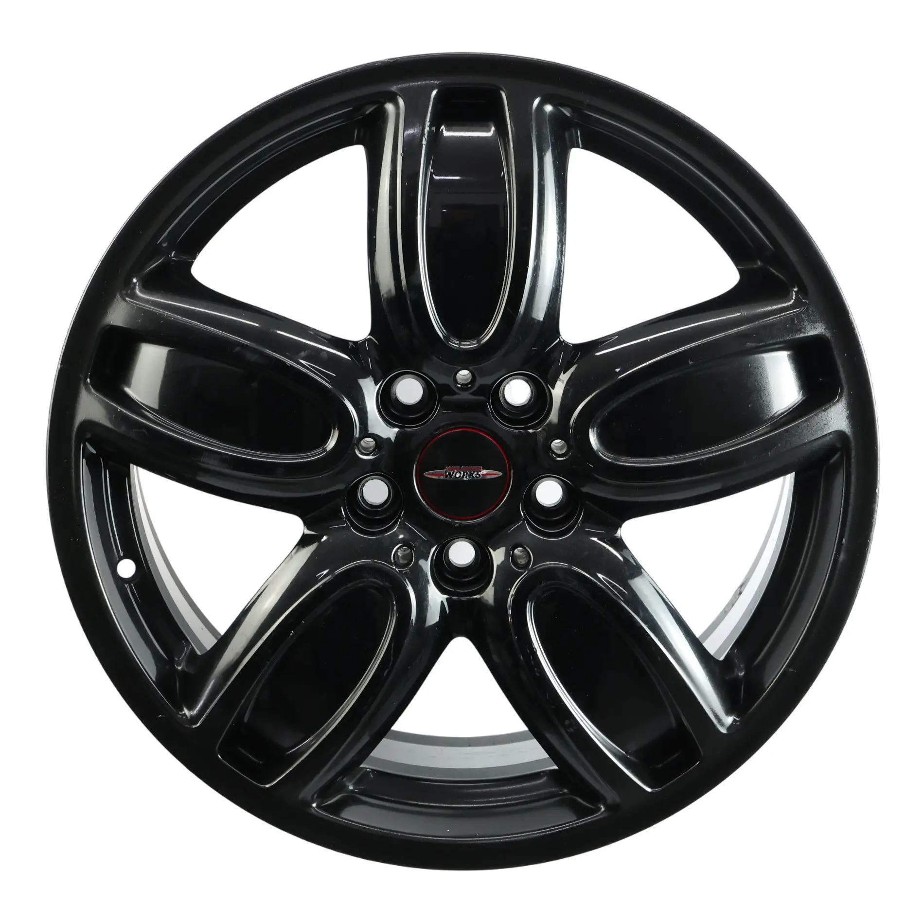 Mini F55 F56 F57 Black Wheel Alloy Rim 18" 7J ET:54 JCW Cup Spoke 6855115