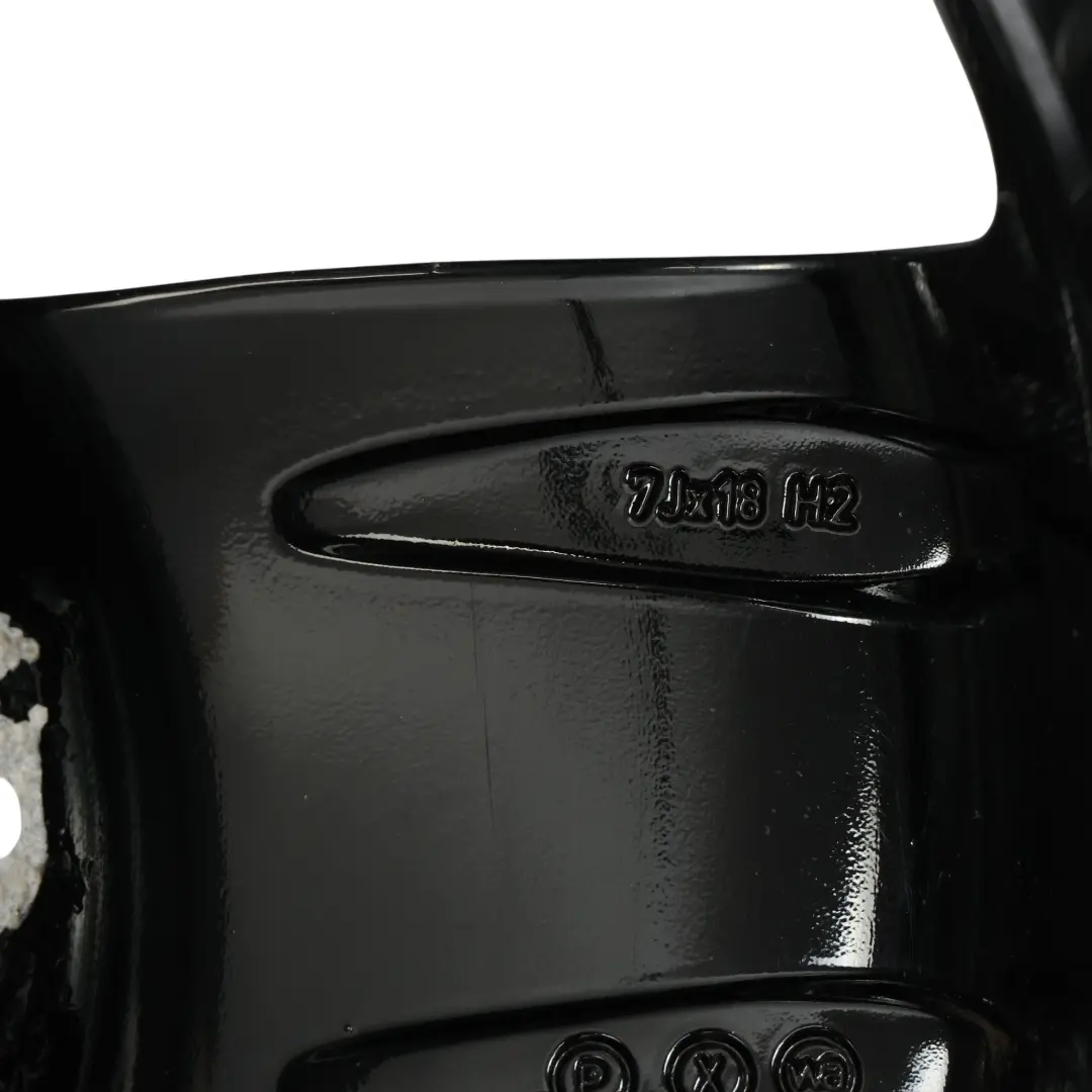 Schwarz Felge 18" 7J ET:54 JCW Cup Speiche für Mini F55 F56 F57 mit Teilenummer 6855115 Mini F55 F56 F57 Schwarz Felge 18" 7J ET:54 JCW Cup Speiche - SKU 6855115-5 - Teilenummer 6855115