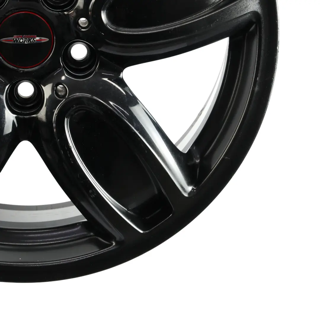 Mini F55 F56 F57 Schwarz Felge 18" 7J ET:54 JCW Cup Speiche - SKU 6855115-5 - Teilenummer 6855115