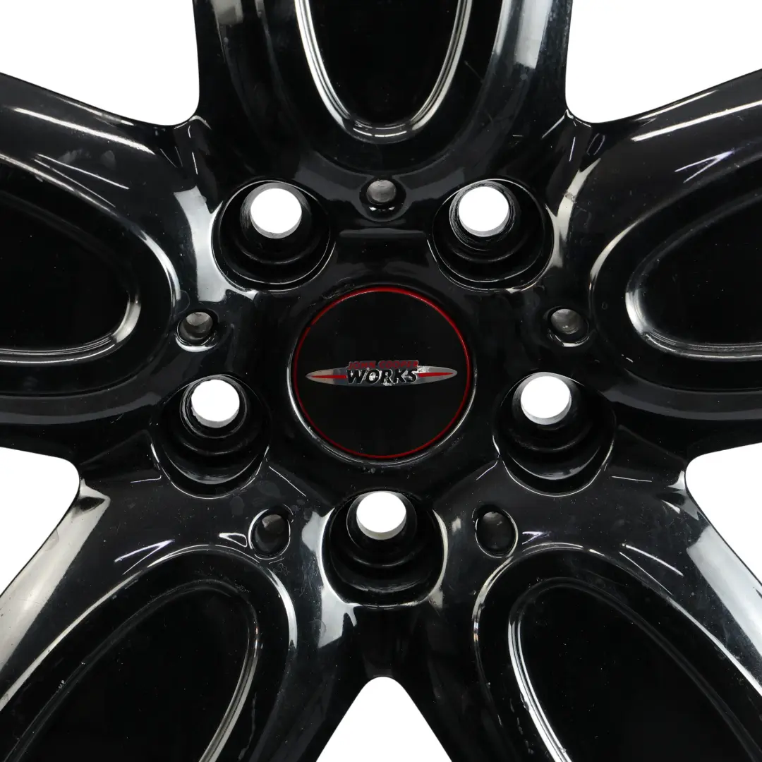Felga Aluminiowa Czarna 18" 7J ET:54 JCW Cup Spoke do Mini F55 F56 F57 o numerze 6855115 Mini F55 F56 F57 Felga Aluminiowa Czarna 18" 7J ET:54 JCW Cup Spoke - SKU 6855115-5 - Numer Części 6855115