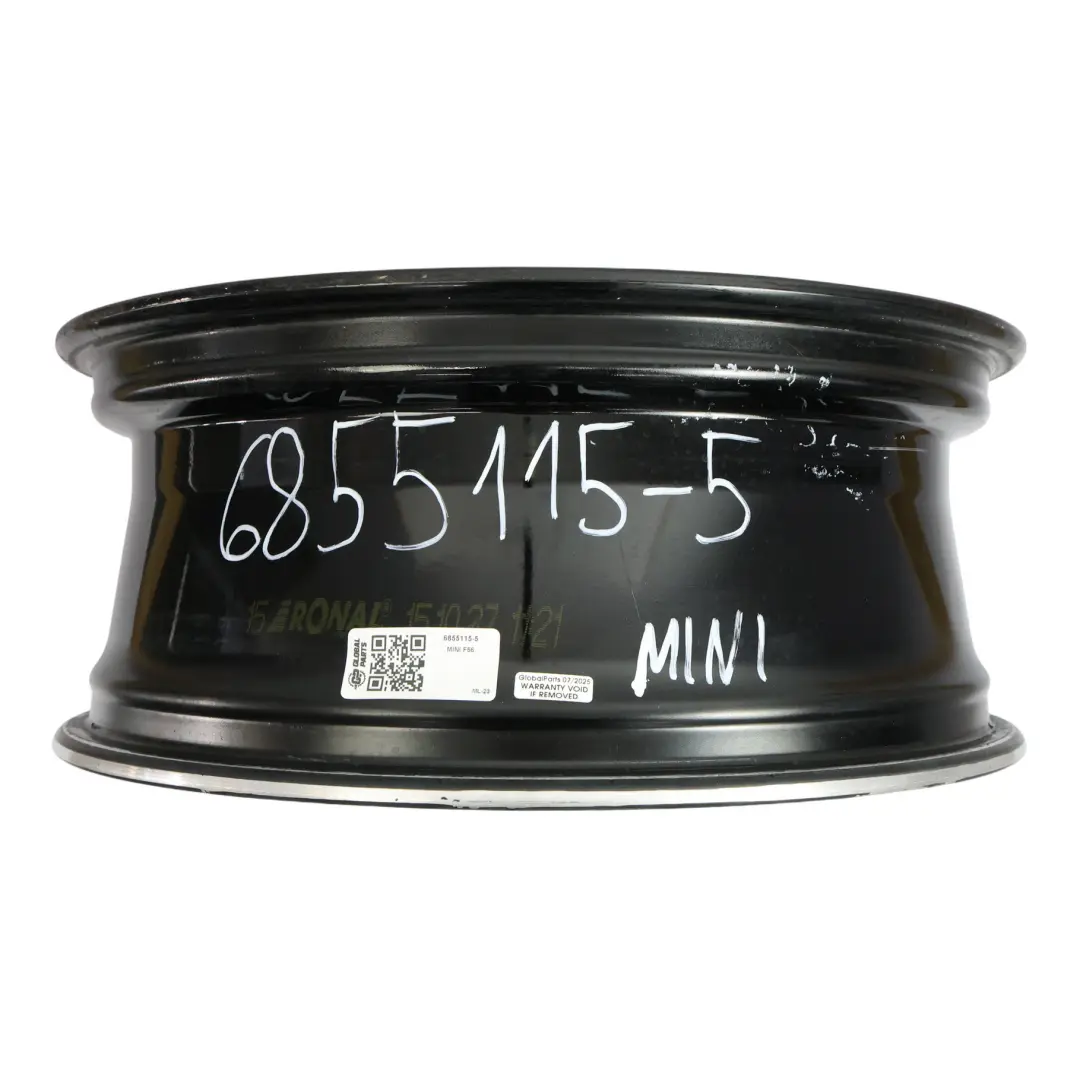 Felga Aluminiowa Czarna 18" 7J ET:54 JCW Cup Spoke do Mini F55 F56 F57 o numerze 6855115 Mini F55 F56 F57 Felga Aluminiowa Czarna 18" 7J ET:54 JCW Cup Spoke - SKU 6855115-5 - Numer Części 6855115