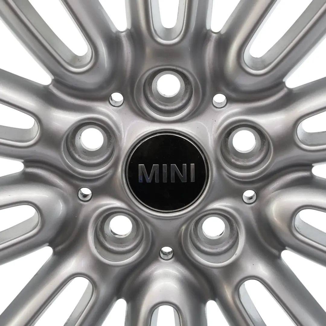 llanta de aleación de plata 17" 7J ET:54 Tentacle Spoke 500 para Mini F55 F56 con número de pieza 6856099 Mini F55 F56 llanta de aleación de plata 17" 7J ET:54 Tentacle Spoke 500 - SKU 6856099-1 - Número de pieza 6856099