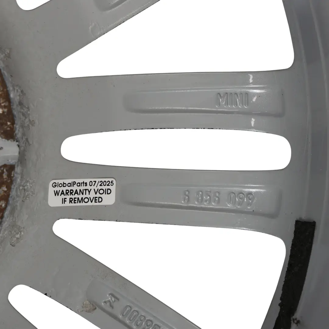 Mini F55 F56 Silver Wheel Alloy Rim 17" 7J ET:54 Tentacle Spoke 500 - SKU 6856099-2 - Part number 6856099